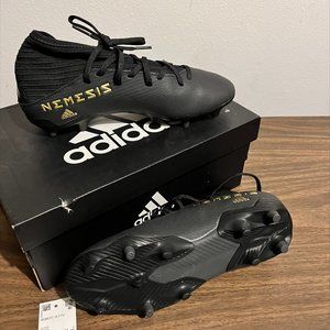 2 pair Adidas Soccer Cleats Black Size 6.5 - New in the box